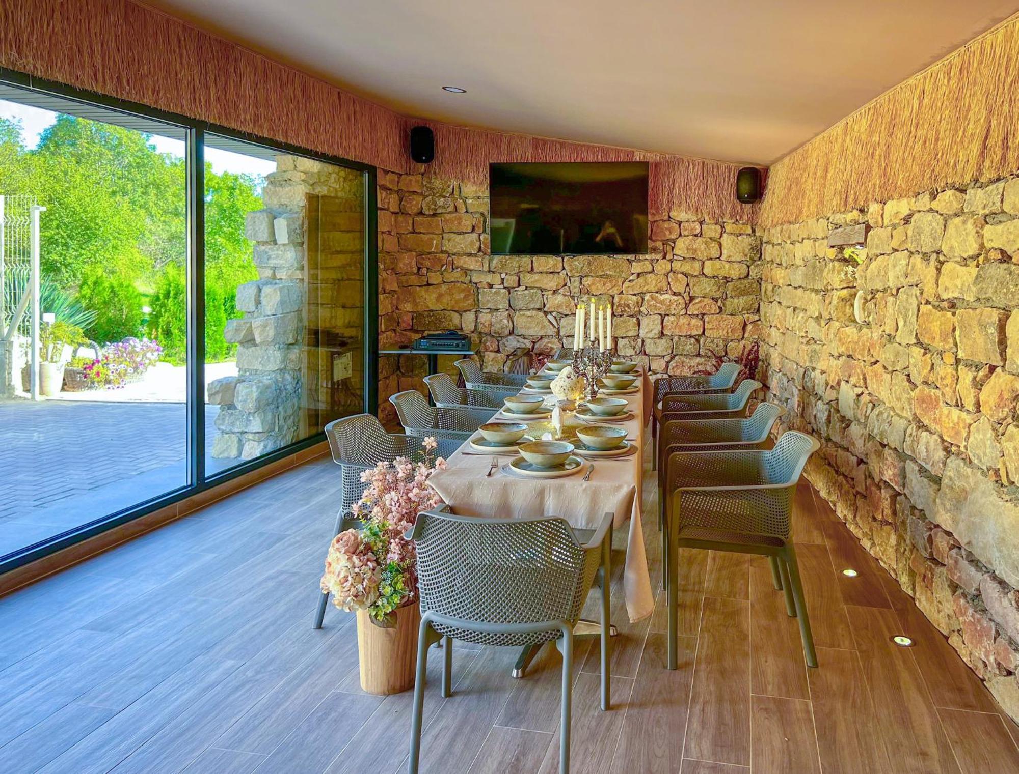 Pino - Villa, Casa, Cucina Е Terrazza Albena Bagian luar foto