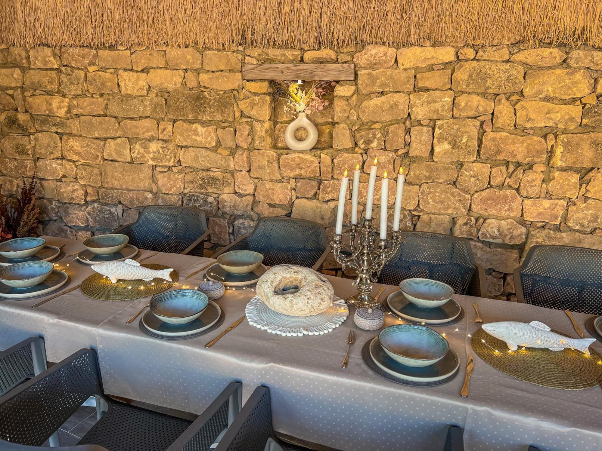 Pino - Villa, Casa, Cucina Е Terrazza Albena Bagian luar foto